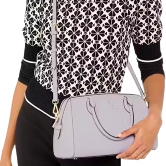 kate spade Handbags - NWT Kate Spade Madison Large Dolly Duffle Crossbody, Pastel Lavender 💜